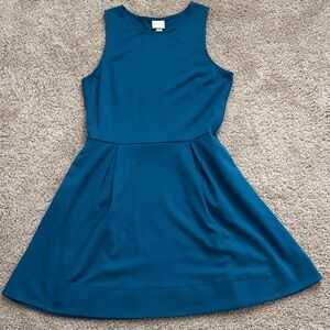 a new day Teal Sleeveless Mini Dress